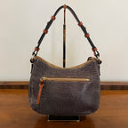 Preloved Dooney & Bourke Lizard Embossed Medium Hobo Bag