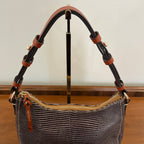 Preloved Dooney & Bourke Lizard Embossed Medium Hobo Bag