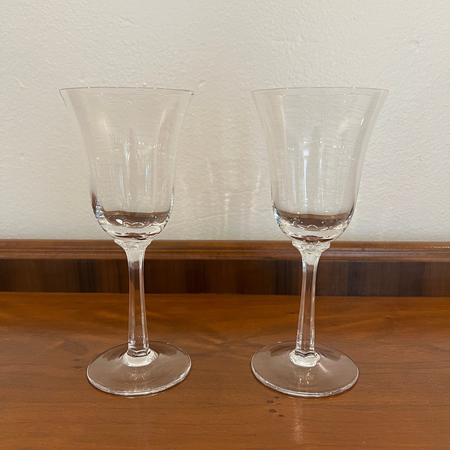 Set of 4 Vintage Lenox Allure Wine Glasses