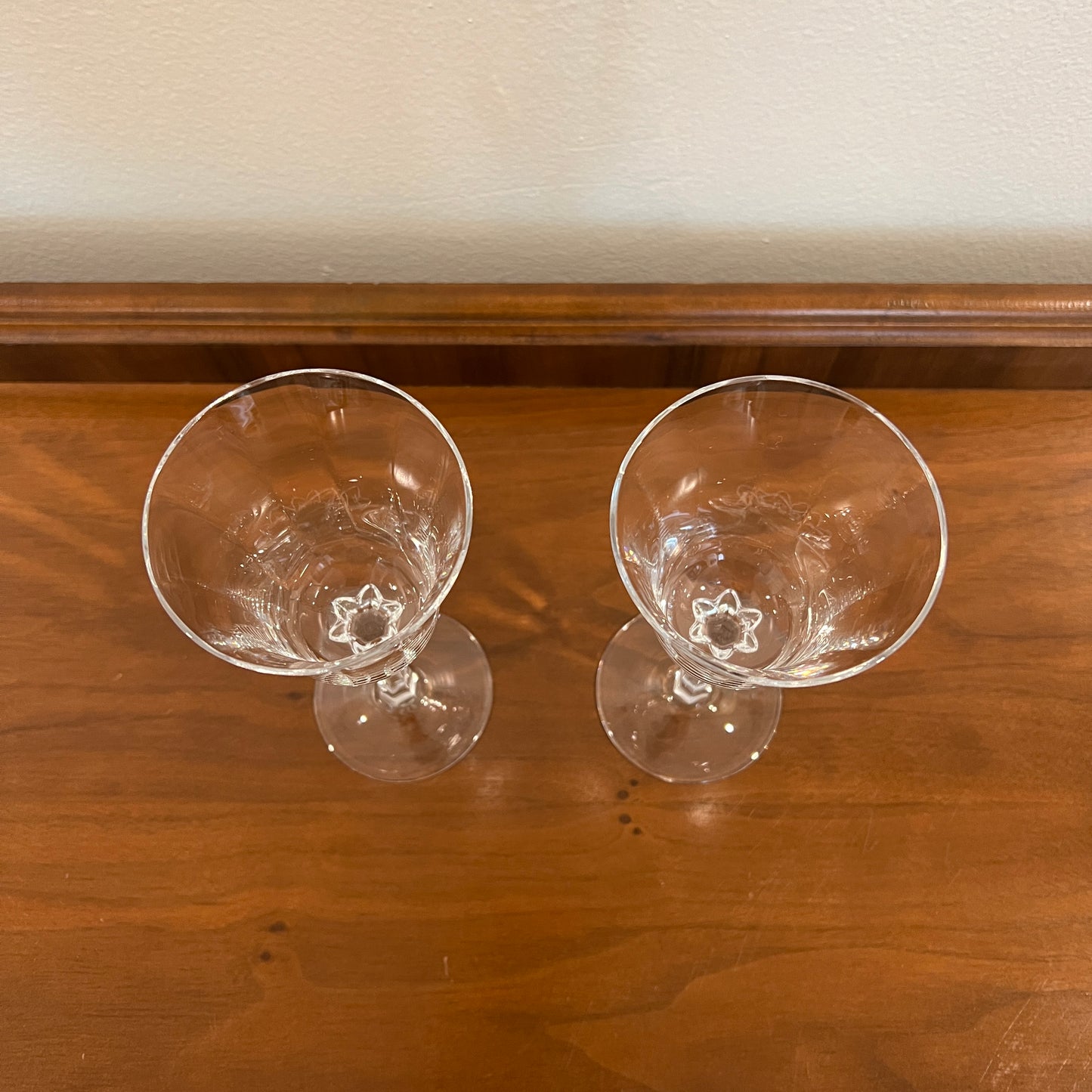 Set of 4 Vintage Lenox Allure Wine Glasses