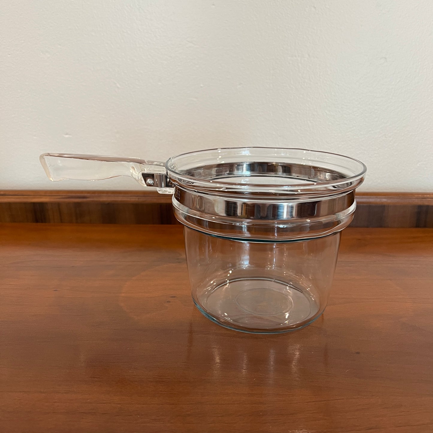 Vintage Pyrex Flameware #6283 Double Boiler (Set 1)