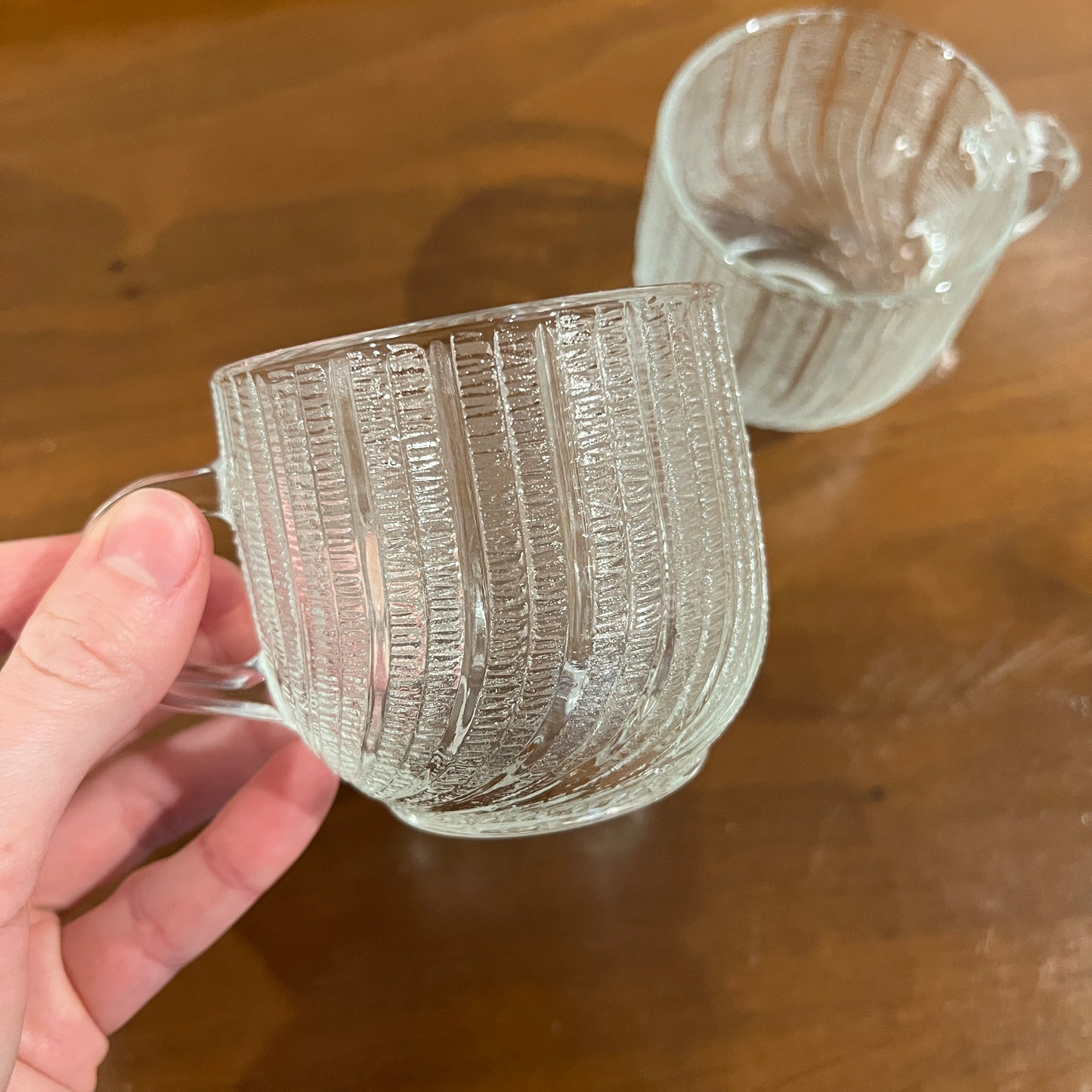 Set of 6 Vintage Arcoroc Seabreeze Coffee Cups