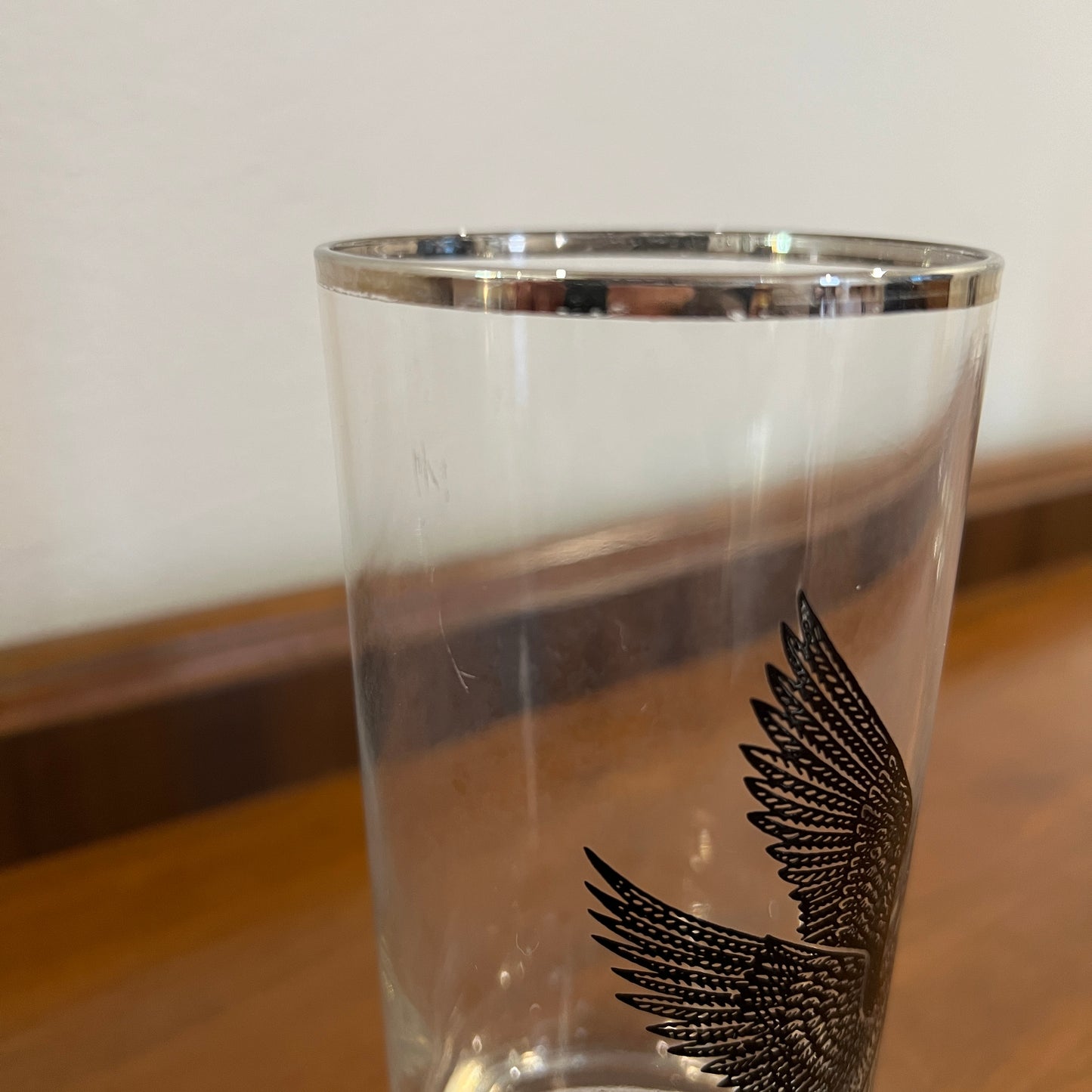 Set of 3 Vintage 1950s/1960s Federal Glass Sportsman Flat Tumbler Glasses