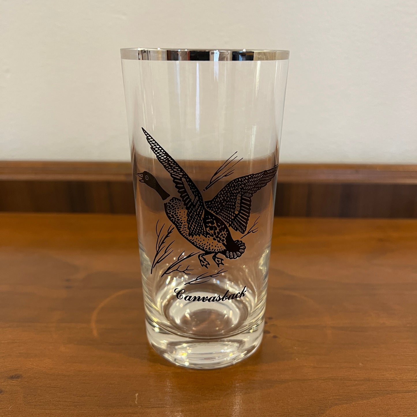 Set of 3 Vintage 1950s/1960s Federal Glass Sportsman Flat Tumbler Glasses